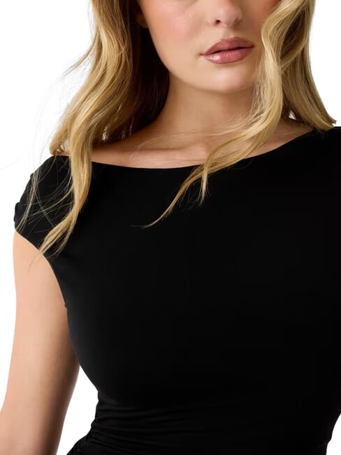 RITA vestido de hombros anchos jetbla - Ropa de mujer