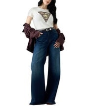 GUESS SNAKE TRIANGLE Camiseta de manga corta cremwhi - camiseta - 3