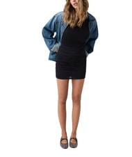 GUESS RITA vestido de hombros anchos jetbla - Ropa de mujer - 3