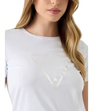 GUESS NEW BASIC Camiseta de manga corta, algod&oacute;n puro purwhite - camiseta - 4