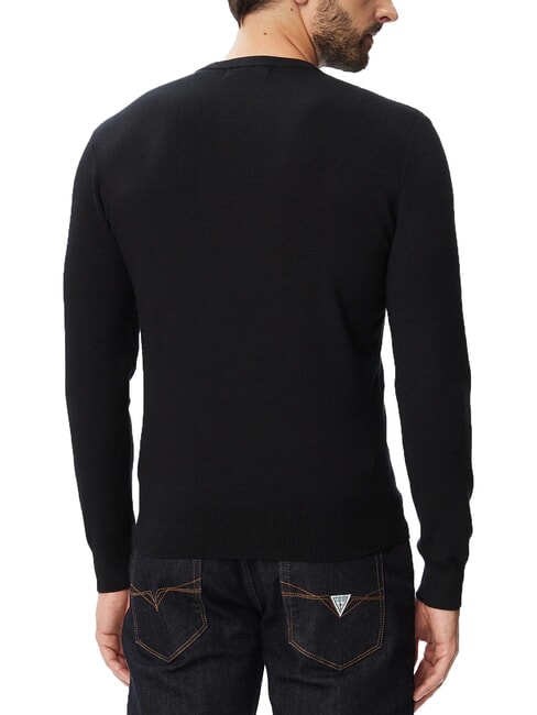 MASON PRINTED Jersey de cuello redondo jetbla - Su&eacute;teres de los hombres