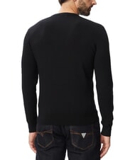 GUESS MASON PRINTED Jersey de cuello redondo jetbla - Su&eacute;teres de los hombres - 2