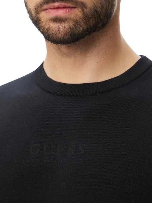 MASON PRINTED Jersey de cuello redondo jetbla - Su&eacute;teres de los hombres