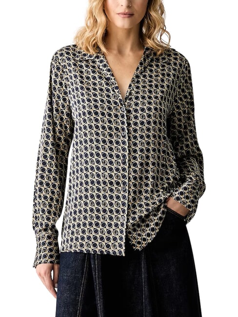 NEW CONCETTA Camisa Cadena ovalada con estampado g b - Camisas