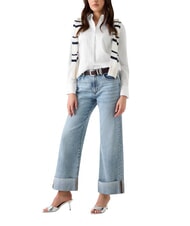 GUESS NEW CATE Camisa de manga larga purwhite - Camisas - 3
