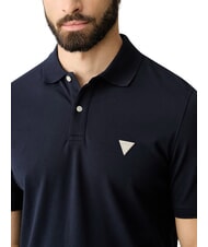 GUESS BASIC Polo de algod&oacute;n smartblue - camisa polo - 4
