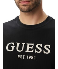 GUESS LOGO Camiseta de manga corta, algod&oacute;n puro jetbla - camiseta - 4