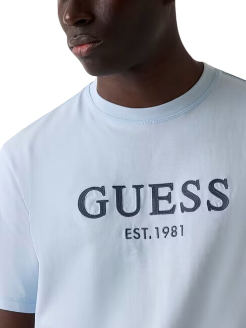 LOGO Camiseta de manga corta, algod&oacute;n puro azul a&eacute;reo - camiseta