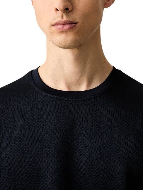 ALL OVER JACQUARD Sudadera de cuello redondo tri&aacute;ngulo macro ao 4g - Sudaderas