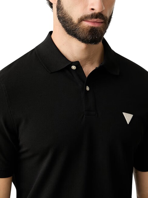 BASIC Polo de algod&oacute;n jetbla - camisa polo