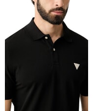 GUESS BASIC Polo de algod&oacute;n jetbla - camisa polo - 4