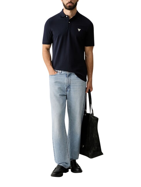 BASIC Polo de algod&oacute;n smartblue - camisa polo