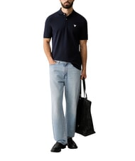 GUESS BASIC Polo de algod&oacute;n smartblue - camisa polo - 3