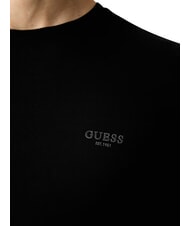 GUESS CORE Camiseta de manga larga, ajustada jetbla - Su&eacute;teres de los hombres - 5
