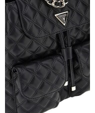 GUESS GIULLY 2 Mochila con bolsillos delanteros NEGRO - Bolsos Mujer - 5