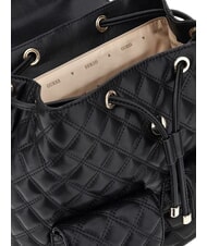 GUESS GIULLY 2 Mochila con bolsillos delanteros NEGRO - Bolsos Mujer - 6