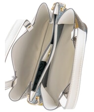 GATTINONI PLANETARIUM Bolso de mano con correa para el hombro Luna/blanca - Bolsos Mujer - 4