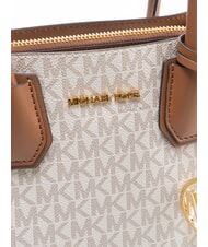 MICHAEL KORS MERCER Bolso bandolera con correa para el hombro vainilla - Bolsos Mujer - 4