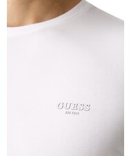 GUESS CORE Camiseta de manga larga, ajustada purwhite - Su&eacute;teres de los hombres - 5