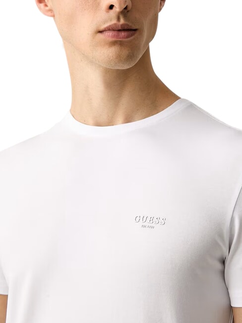 CORE Camiseta de manga corta, ajustada purwhite - camiseta