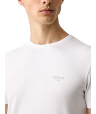 GUESS CORE Camiseta de manga corta, ajustada purwhite - camiseta - 4