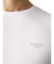 GUESS CORE Camiseta de manga corta, ajustada purwhite - camiseta - 5