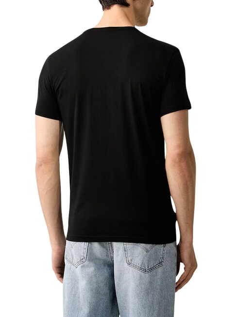 CORE Camiseta de manga corta, ajustada jetbla - camiseta