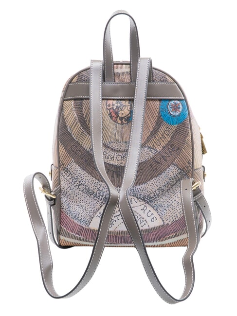 PLANETARIUM Mochila mediana acuarela salvaje/ topo oscuro - Bolsos Mujer