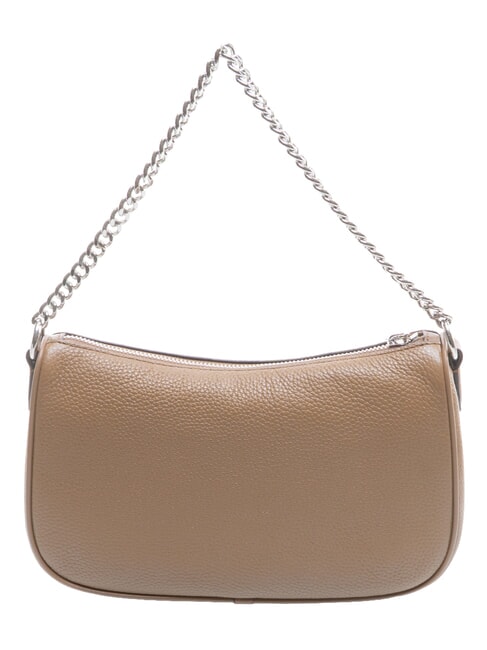 CHAIN Bolso de cuero madera flotante - Bolsos Mujer