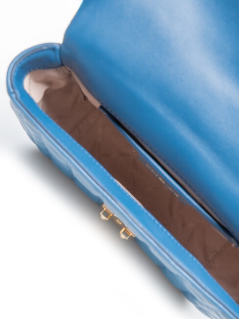 TRIBECA Bolso de hombro de piel rosa - Bolsos Mujer