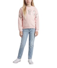 GUESS KIDS ACTIVE Sudadera de cuello redondo, puro algod&oacute;n. ballet rosa - Sudadera Beb&eacute; - 2