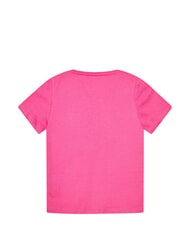 GUESS KIDS Camiseta con logo triangular viaje rosa - Camiseta ni&ntilde;o - 2