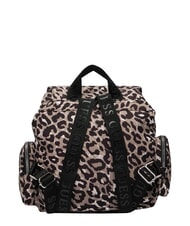 GUESS GIRL ALLOVER Mochila con m&uacute;ltiples bolsillos clases con estampado de leopardo - Bolsos Mujer - 3