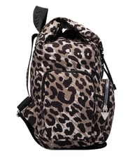 GUESS GIRL ALLOVER Mochila con m&uacute;ltiples bolsillos clases con estampado de leopardo - Bolsos Mujer - 4