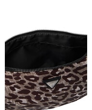 GUESS GIRL ALLOVER Bolso de hombro ajustable clases con estampado de leopardo - Bolsos Mujer - 5