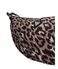 GUESS GIRL ALLOVER Bolso de hombro ajustable clases con estampado de leopardo - Bolsos Mujer - 6