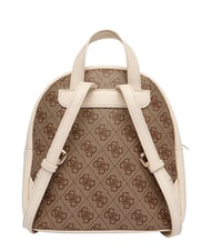 GUESS GIRL Mochila con bolsillo frontal 4g aop beige blanco - Bolsos Mujer - 3
