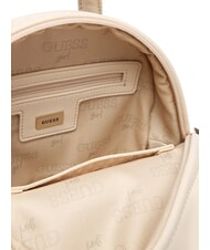GUESS GIRL Mochila con bolsillo frontal 4g aop beige blanco - Bolsos Mujer - 5