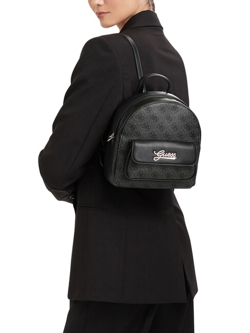 GIRL Mochila con bolsillo frontal jetbla - Bolsos Mujer