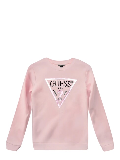 CORE KIDS Sudadera con estampado de logotipo en tri&aacute;ngulo ballet rosa - Sudadera Beb&eacute;