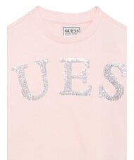 GUESS KIDS ACTIVE Sudadera de cuello redondo, puro algod&oacute;n. ballet rosa - Sudadera Beb&eacute; - 5