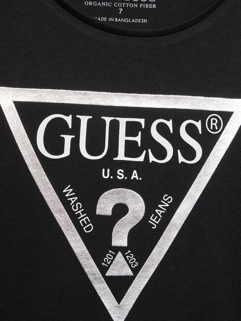 KIDS Camiseta con estampado de logotipo en forma de tri&aacute;ngulo jetbla - Camiseta ni&ntilde;o