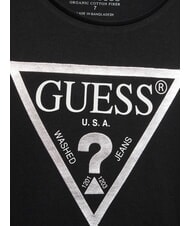 GUESS KIDS Camiseta con estampado de logotipo en forma de tri&aacute;ngulo jetbla - Camiseta ni&ntilde;o - 3