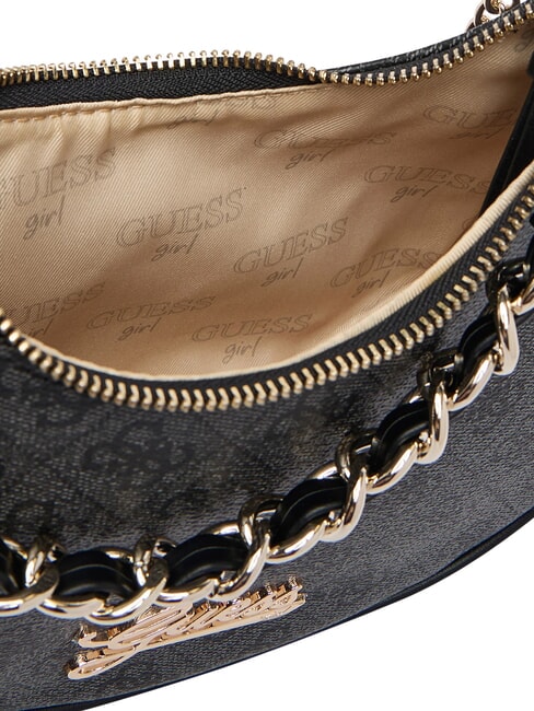 GIRL Bolso de hombro con correa de cadena jetbla - Bolsos Mujer