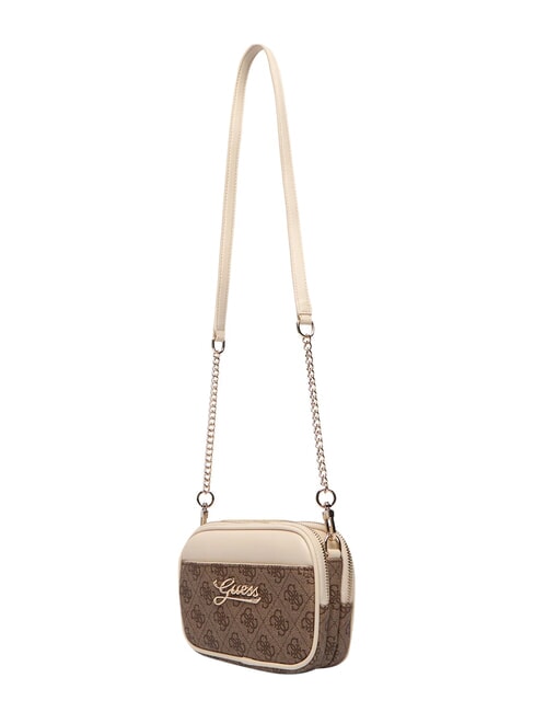 GIRL MINI ME Minibolso de hombro 4g aop beige blanco - Bolsos Mujer