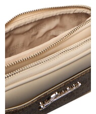 GUESS GIRL MINI ME Minibolso de hombro 4g aop beige blanco - Bolsos Mujer - 5