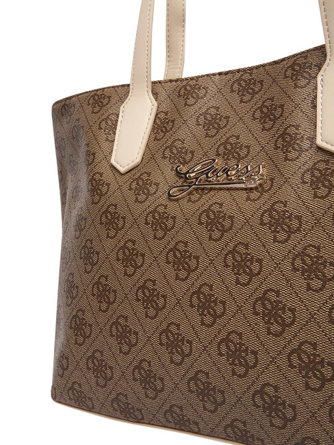 GIRL MINI ME Bolso de hombro con correa para el hombro. 4g aop beige blanco - Bolsos Mujer