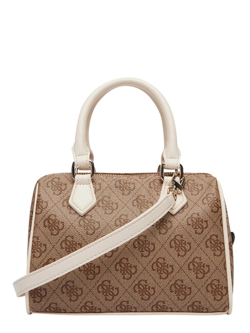 GIRL MINI ME Minibolso con correa para el hombro 4g aop beige blanco - Bolsos Mujer