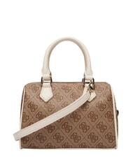 GUESS GIRL MINI ME Minibolso con correa para el hombro 4g aop beige blanco - Bolsos Mujer - 3