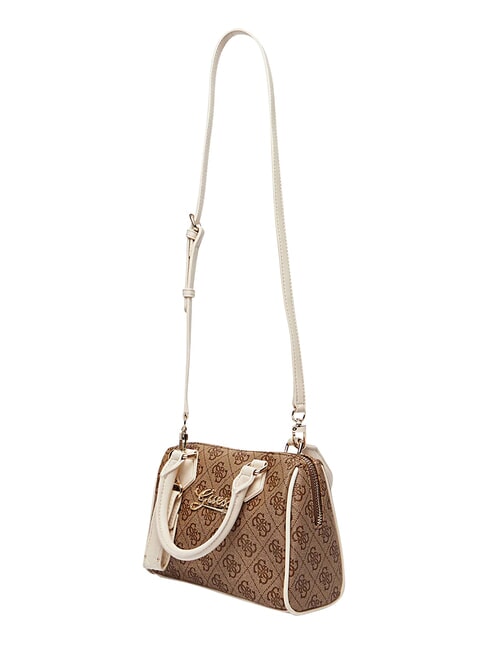 GIRL MINI ME Minibolso con correa para el hombro 4g aop beige blanco - Bolsos Mujer